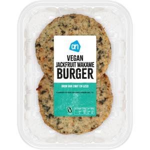 AH Vegan jackfruit-wakame burger