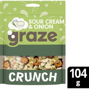 Graze Sour cream & onion crunch