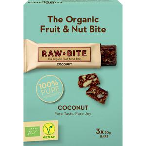 Rawbite The organic fuit & nut bite coconut