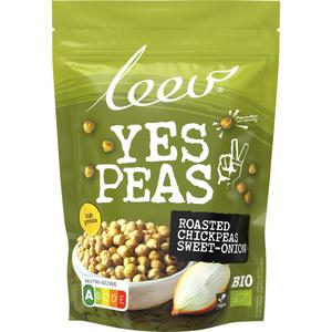 Leev Yes peas roasted chickpeas sweet-onion