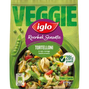 Iglo Roerbaksensatie veggie tortelloni