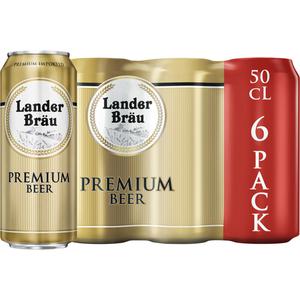 Lander brau Premium beer 6-pack