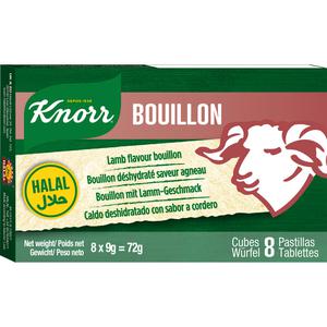 Knorr Bouillonblokjes lam halal