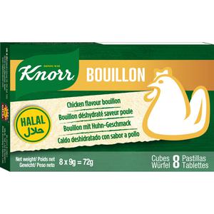 Knorr Boullionblokjes kip halal