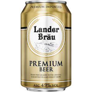 Lander brau Premium beer bl