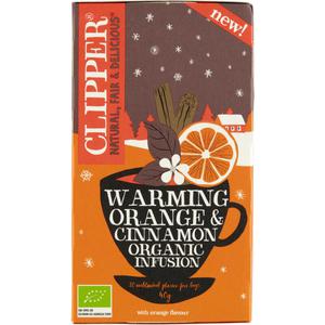 Clipper Warming orange cinnamon