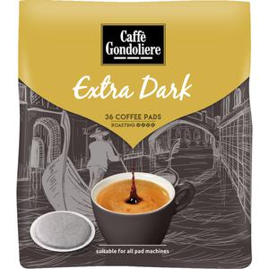 Caffe Gondoliere Extra dark coffee pads