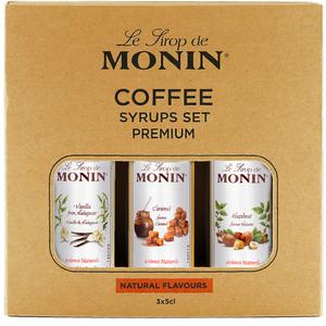 Monin Coffee syrups set premium