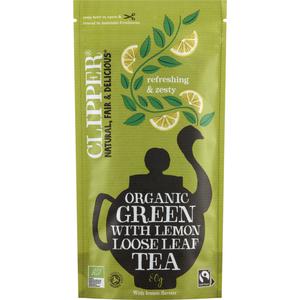 Clipper Organic green tea lemon loose leaf