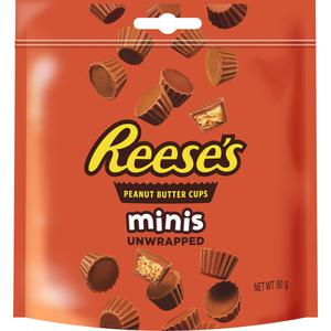 Reese's Peanut butter cups minis unwrapped