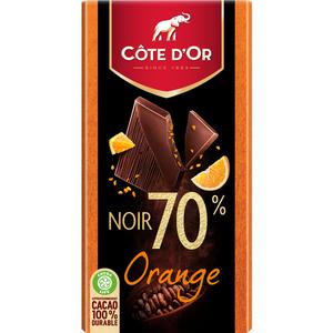 Cote d'Or Intense orange 70%