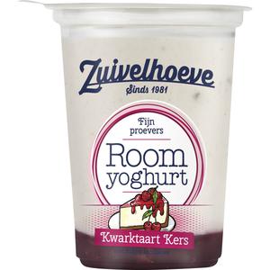 Zuivelhoeve Roomyoghurt kwarktaart kers