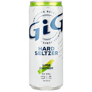 GiG Hard seltzer lime rhythm