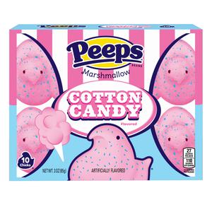 Peeps Marshmallow Cotton Candy 10-pack 85g