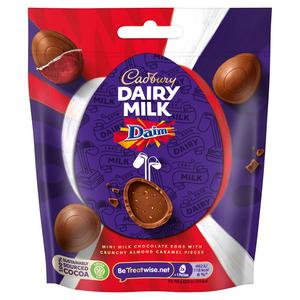 Cadbury, Daim Cadbury Daim Chocolate Eggs 77g