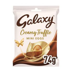 Galaxy Creamy Truffles Mini Eggs 74g