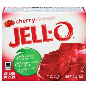 Kraft Jell-O Cherry 85g