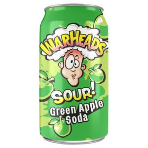 Warheads Sour! Green Apple Soda 355ml