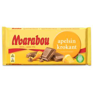 Marabou Crispy Orange 200g