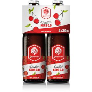 Lindeboom Radler kers 0.0% 4-pack