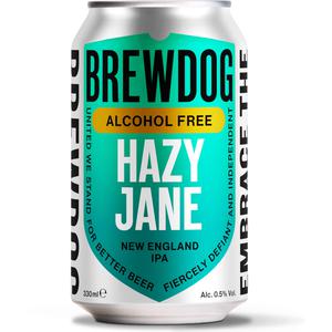 BrewDog Hazy Jane IPA alcohol free