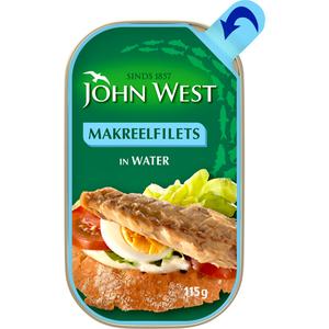 John West Makreelfilets in water