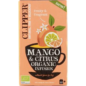 Clipper Mango & citrus organic infustion