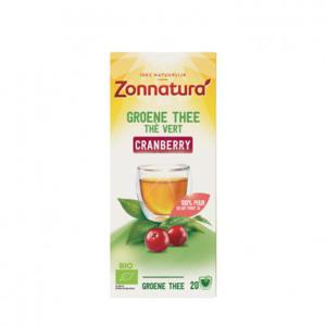 Zonnatura Groene thee cranberry