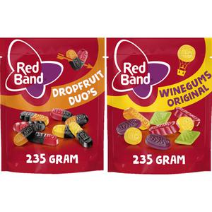 Red Band Dropfruit Duo & Winegum pakket