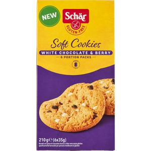 Schar Soft cookies white chocolate & berry