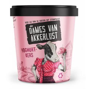 De Dames van Akkerlust Yoghurt Kers ijs