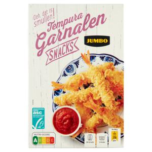 Jumbo Tempura Garnalen Snacks 225g