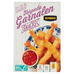 Jumbo Torpedo Garnalen Snacks 225g