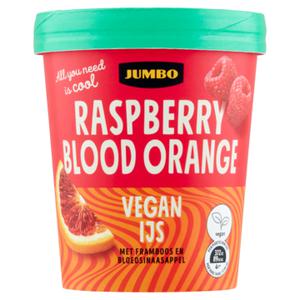 Jumbo Raspberry Blood Orange Vegan IJs 270g