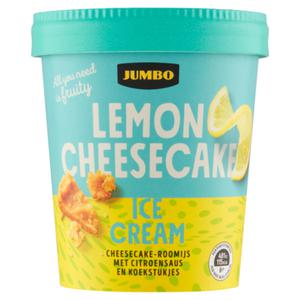 Jumbo Lemon Cheesecake Roomijs 425g