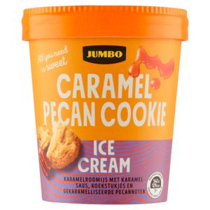 Jumbo Caramel Pecan Cookie Roomijs 425g