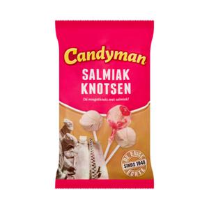 Candyman Salmiak Knotsen 140g