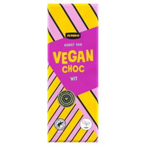 Jumbo Vegan Choc Wit 80g