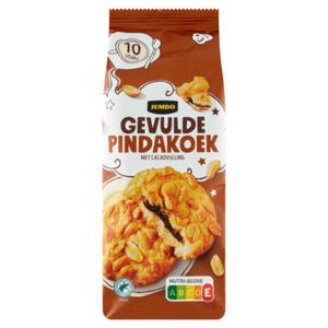 Jumbo Gevulde Pindakoek met Cacaovulling 10 Stuks