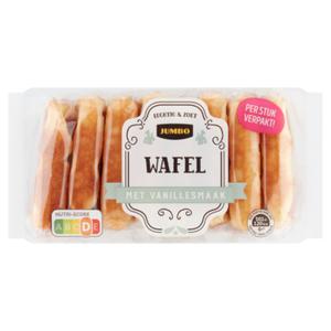 Jumbo Wafel met Vanillesmaak 8 Stuks