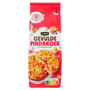 Jumbo Gevulde Pindakoek met Pindakaasvulling 10 Stuks