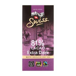 Swiss 81% Cacao Extra Dark 100g