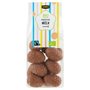 Jumbo Biologisch Paaseitjes Melk Massief 150g