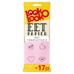 Look O Look Eetpapier Uitdeel snoep Zak 40 gram