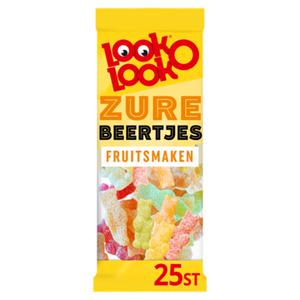 Look-O-Look Zure Beertjes Fruitsmaken 135g