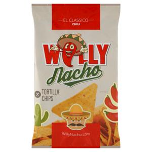 Willy Nacho El Classico Chili Tortilla Chips 450g