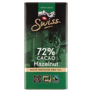 Swiss 72% Cacao Hazelnut 100g