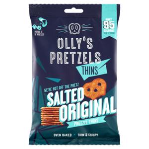 OLLY'S PRETZELS THINS Olly's Pretzels Salted Original Thins 140g