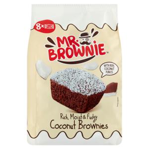 Mr. Brownie Coconut Brownies 8 Stuks 200g