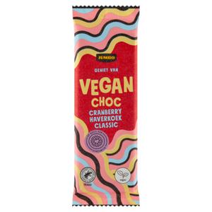 Jumbo Vegan Chocolade Cranberry Haverkoek 80g